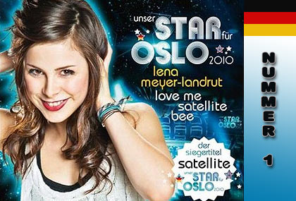 Platz 1: Lena mit Satellite nun auch OFFIZIELLE Nummer 1 in Deutschland