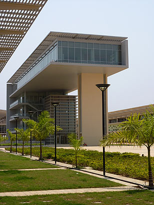 Teil der neuen Universit&auml;t von Luanda/Angola