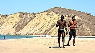 Strand bei Benguela/Angola