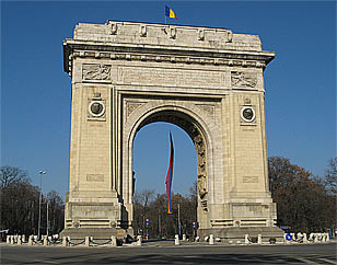 Triumphbogen in Bukarest