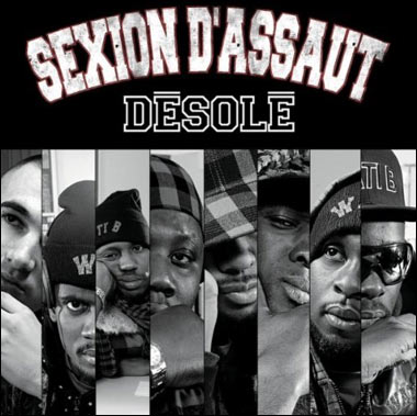 Sexion D'Assaut. Cover der Single Désolé