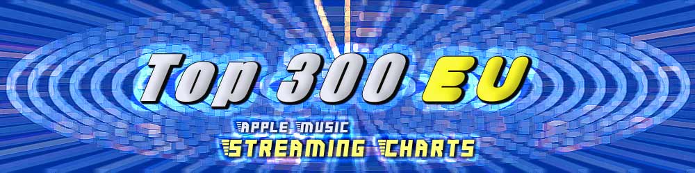 Tages Top 300 europäsiche Streaming Charts